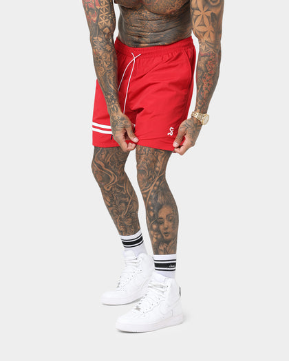 Saint Morta Generation Beach Shorts Red