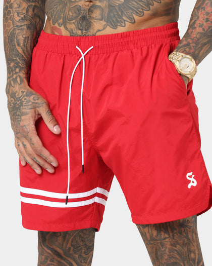 Saint Morta Generation Beach Shorts Red