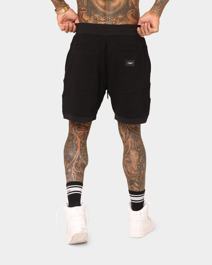 Saint Morta Annex Inset Basketball Shorts Black