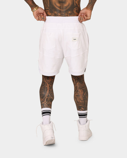 Saint Morta Annex Inset Basketball Shorts White