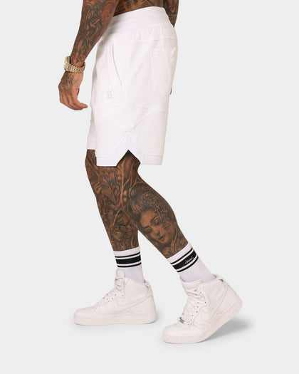 Saint Morta Annex Inset Basketball Shorts White