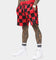 Saint Morta Checks Basketball Shorts Red/Black