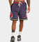 Loiter Carter Corduroy Basketball Shorts Purple