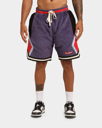 Loiter Carter Corduroy Basketball Shorts Purple