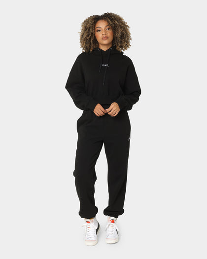 X-Girl Women's Mills Logo Track Pants Black