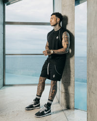 Saint Morta Polaris Shorts Black