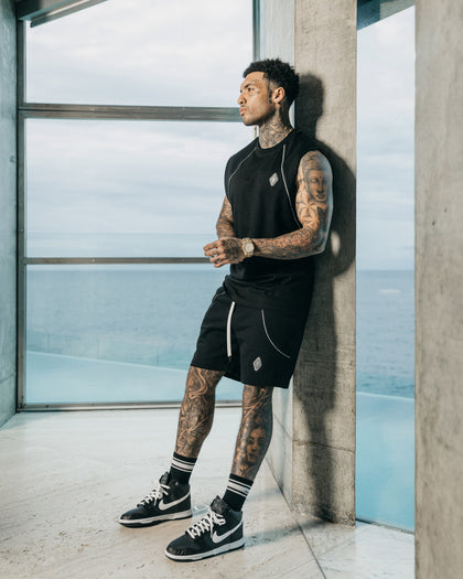 Saint Morta Polaris Shorts Black