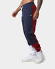 Tommy Jeans TJM Reverse Colorblock Track Pants Twilight Navy/Maroon
