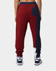 Tommy Jeans TJM Reverse Colorblock Track Pants Twilight Navy/Maroon