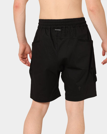 The Anti Order Neo Military Cargo Shorts Black