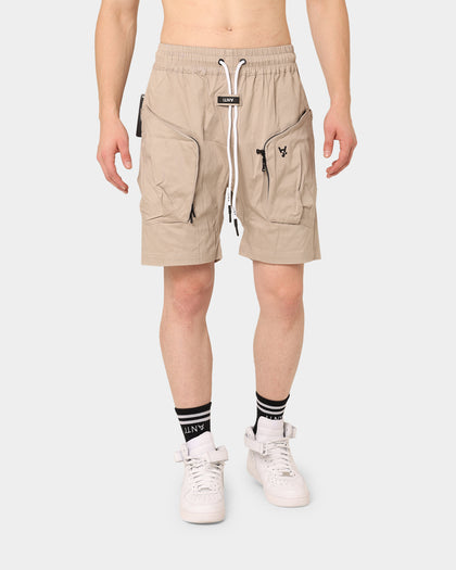 The Anti Order Neo Military Cargo Shorts Bone