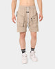 The Anti Order Neo Military Cargo Shorts Bone