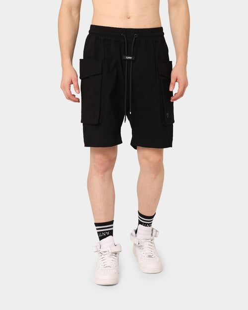 The Anti Order Cleon Cargo Shorts Black