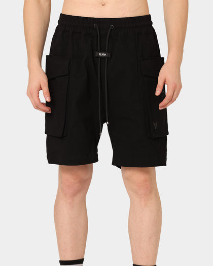 The Anti Order Cleon Cargo Shorts Black