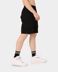 The Anti Order Cleon Cargo Shorts Black