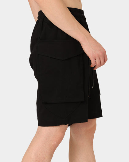 The Anti Order Cleon Cargo Shorts Black