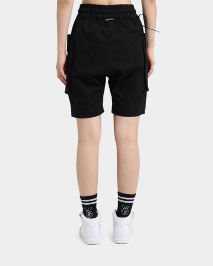 The Anti Order Cleon Cargo Shorts Black