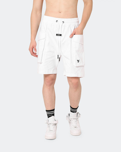 The Anti Order Cleon Cargo Shorts White