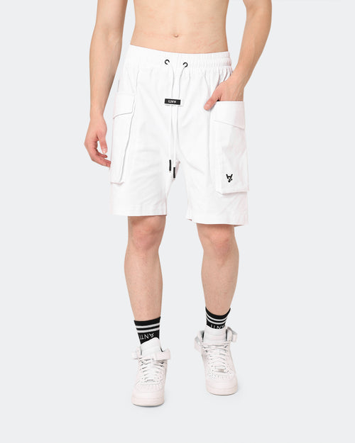 The Anti Order Cleon Cargo Shorts White
