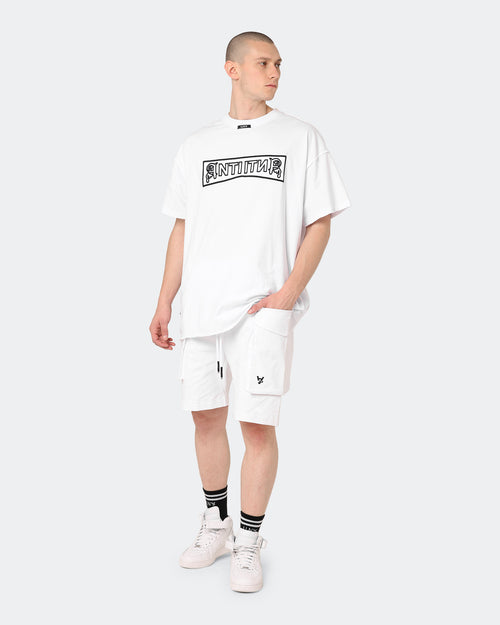 The Anti Order Cleon Cargo Shorts White
