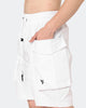 The Anti Order Cleon Cargo Shorts White