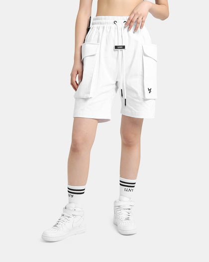 The Anti Order Cleon Cargo Shorts White