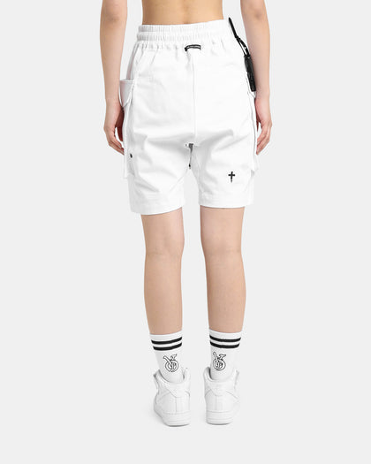 The Anti Order Cleon Cargo Shorts White