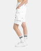 The Anti Order Cleon Cargo Shorts White