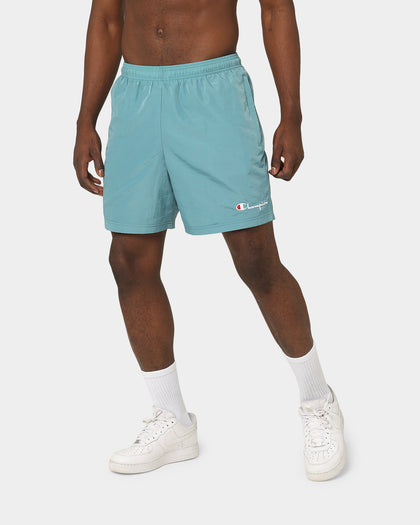 Champion LF Nylon Shorts Aqua Tonic