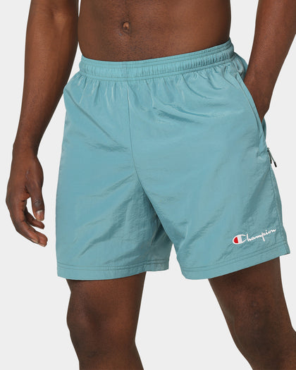 Champion LF Nylon Shorts Aqua Tonic