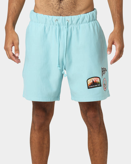 Champion Reverse Weave Destination Short Amazing Aqua