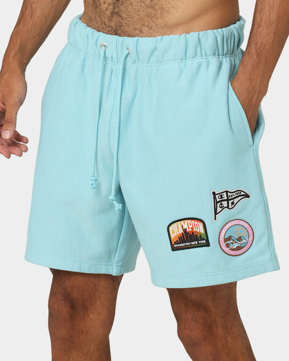 Champion Reverse Weave Destination Short Amazing Aqua