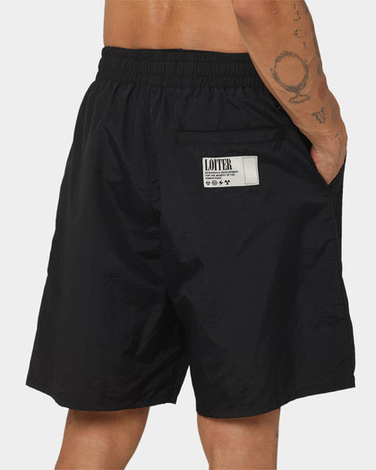 Loiter Forbidden Walk Shorts Black