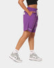 Loiter Forbidden Walk Shorts Purple