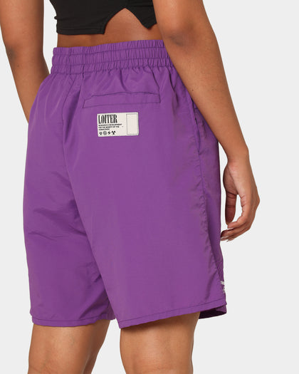 Loiter Forbidden Walk Shorts Purple