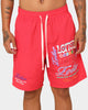 Loiter Forbidden Walk Shorts Red