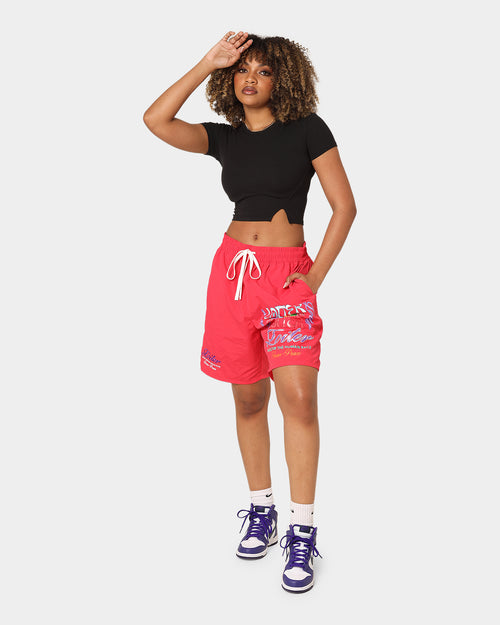 Loiter Forbidden Walk Shorts Red