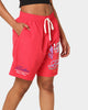 Loiter Forbidden Walk Shorts Red