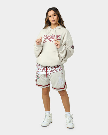 New Era Los Angeles Dodgers World Series Mesh Shorts Stone