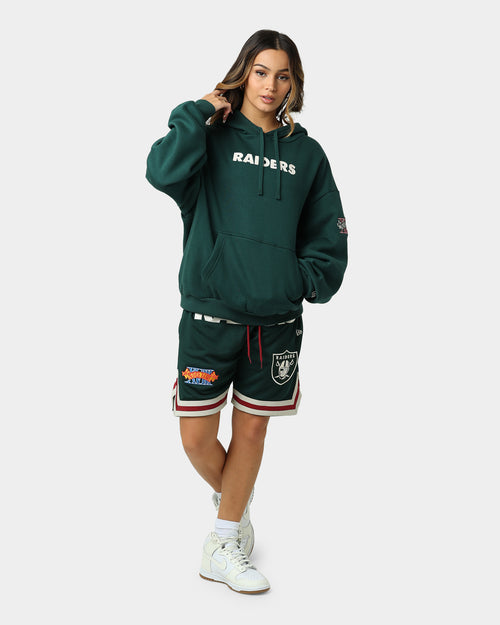 New Era Las Vegas Raiders Mesh Shorts Dark Green