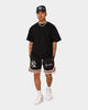 New Era New York Yankees Mesh Shorts Black/Cardinal