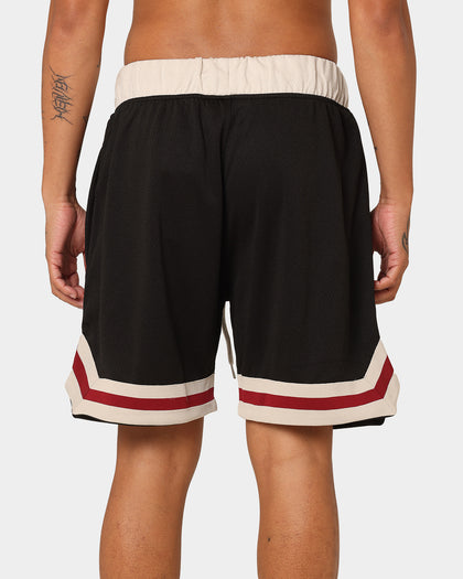 New Era New York Yankees Mesh Shorts Black/Cardinal