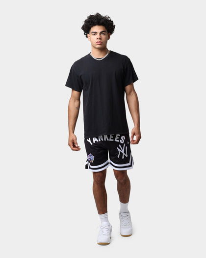 New Era New York Yankees World Series Mesh Shorts Black/White