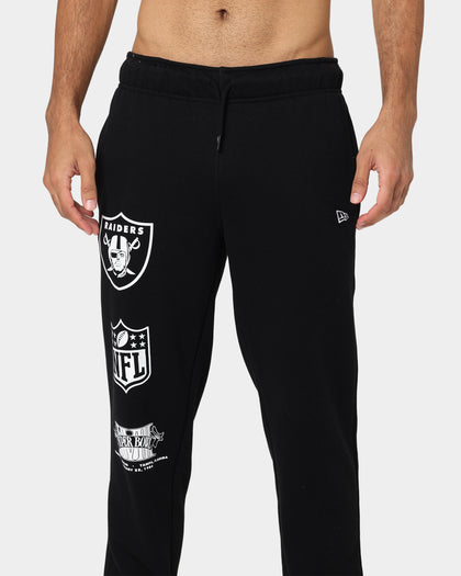 New Era Las Vegas Raiders Track Pants Black/White