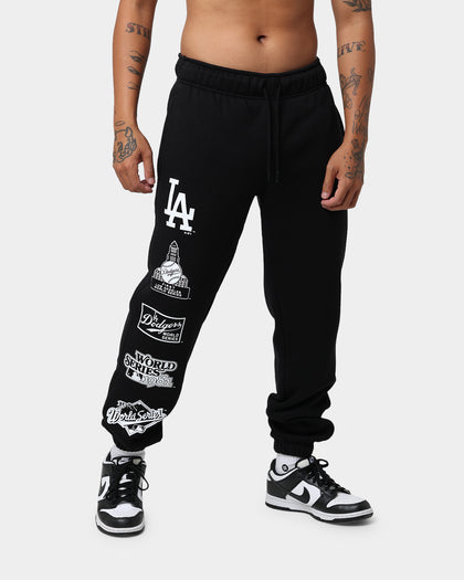 New Era Los Angeles Dodgers Track Pants Black/White