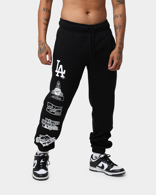 New Era Los Angeles Dodgers Track Pants Black/White