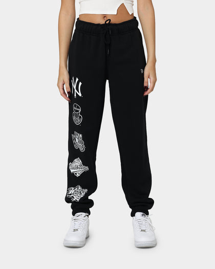 New Era New York Yankees Track Pants Black/White