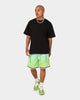 Loiter Script Ball Shorts Green