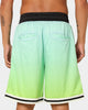 Loiter Script Ball Shorts Green