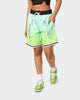 Loiter Script Ball Shorts Green